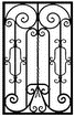 Оконная металлическая решетка